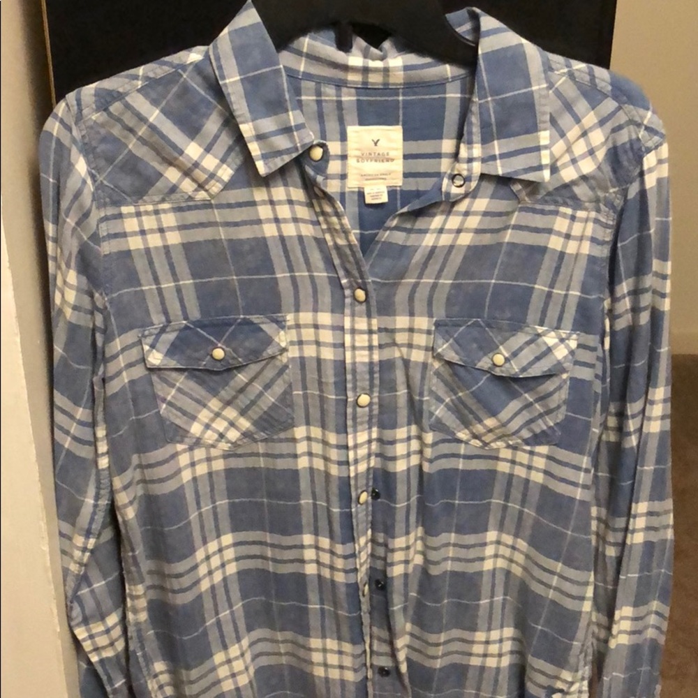 Vintage boyfriend flannel